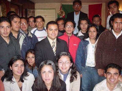Alumnos y profesores del TESCO. 02-dic-2006