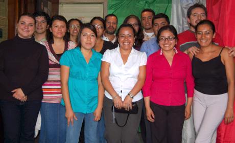 Visitantes del TESE. 12-jun-2010