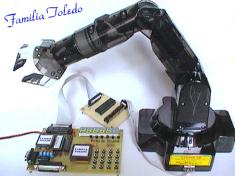 Brazo robótico y computadora curso fase I